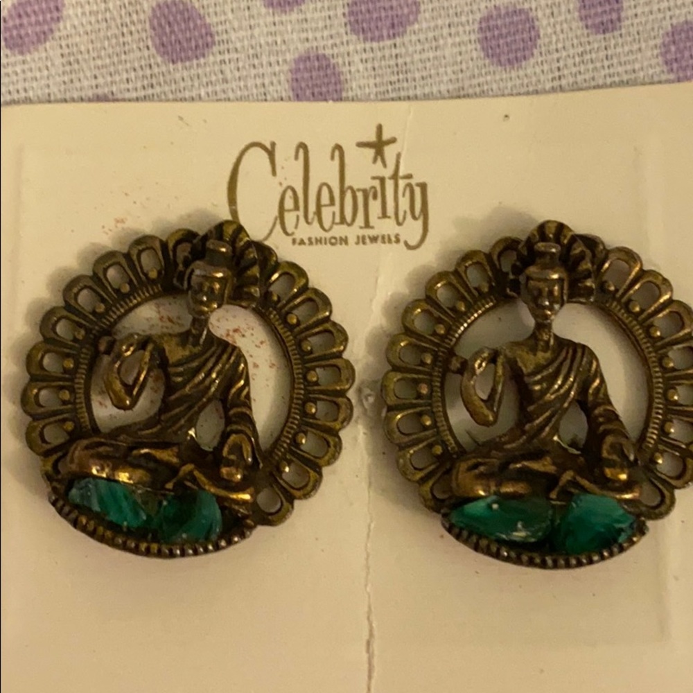 Vintage clip on earrings